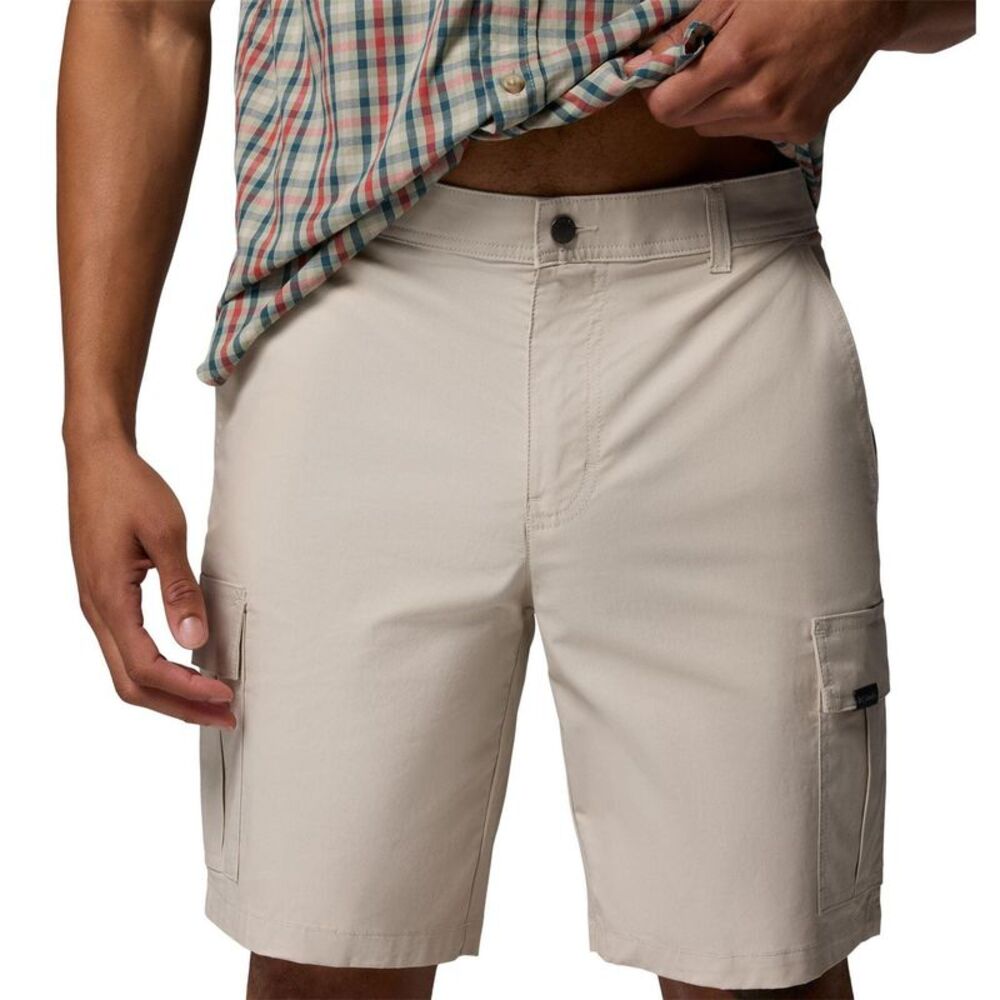 Columbia Mens Rapid Rivers Cargo Shorts / Dark Stone